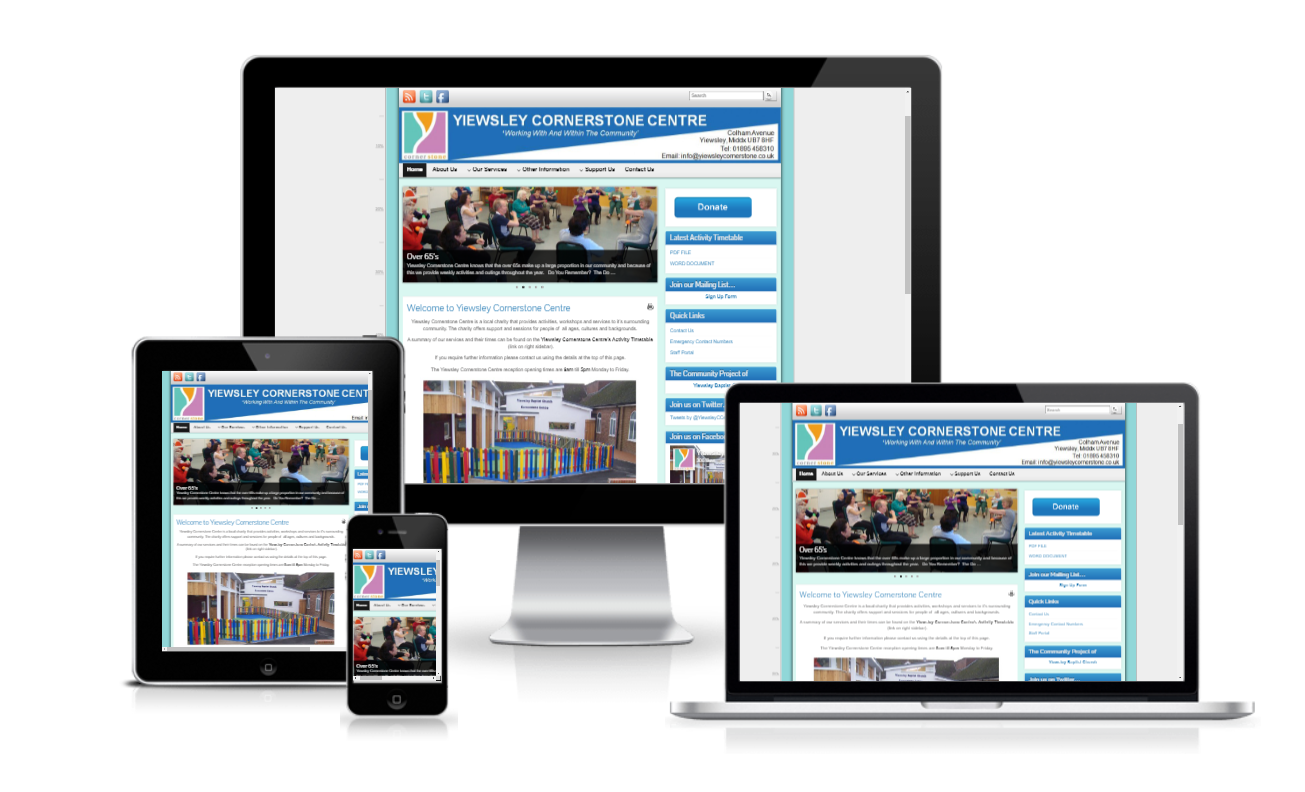 Yiewsley Cornerstone Center website