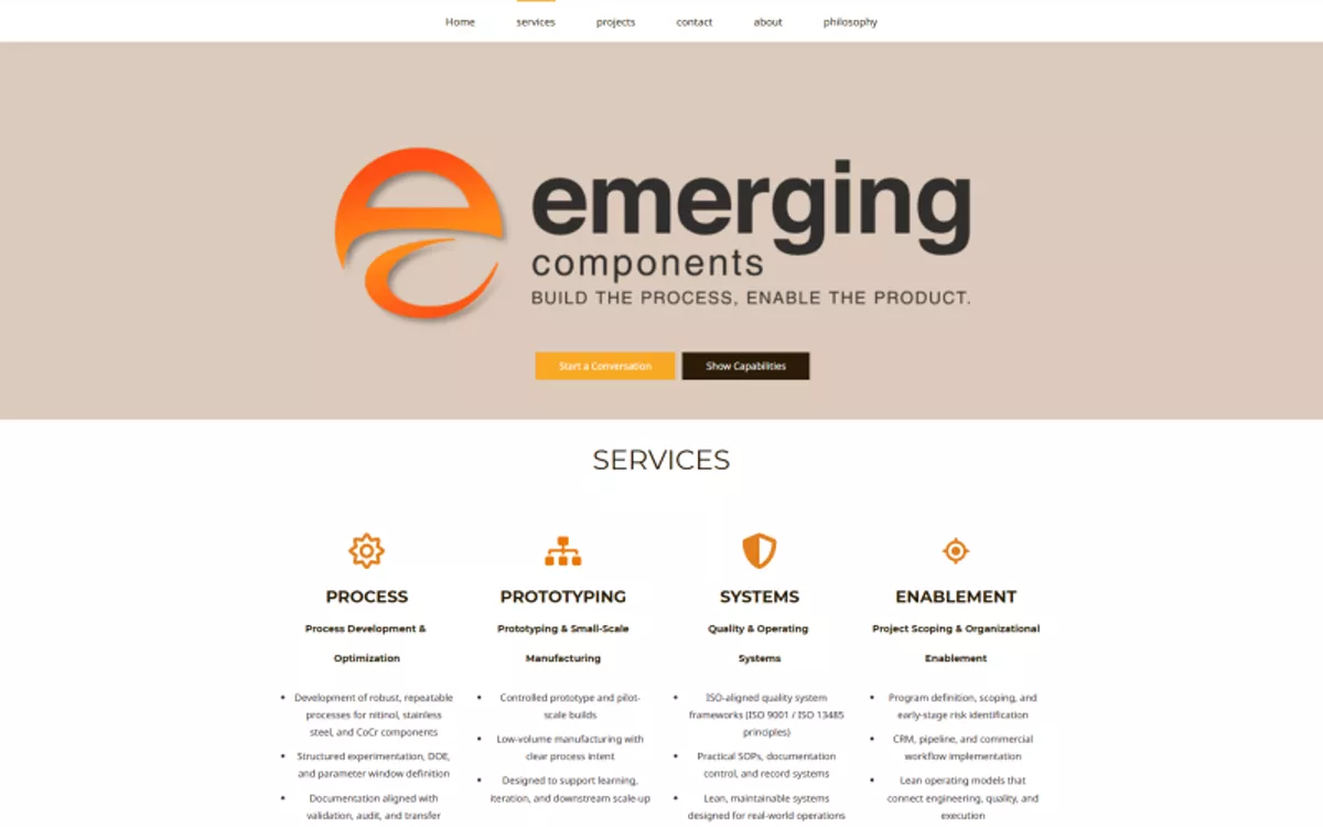Emerging Components